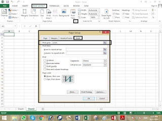 Define the Print Area in MS Excel