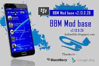 Free Download BBM Mod base v2.13.0.26 Terbaru 2016
