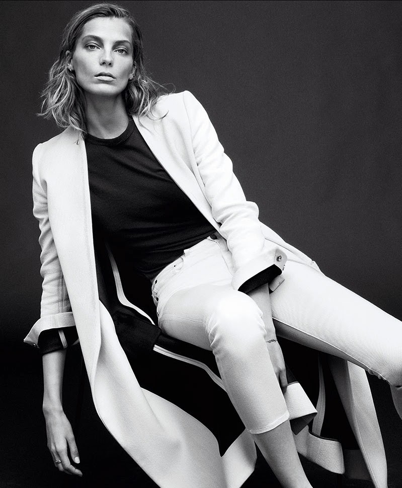 Magazine Photoshoot : Daria Werbowy Photoshot For Daniel Jackson Harper's Bazaar Magazine February 2014 Issue 