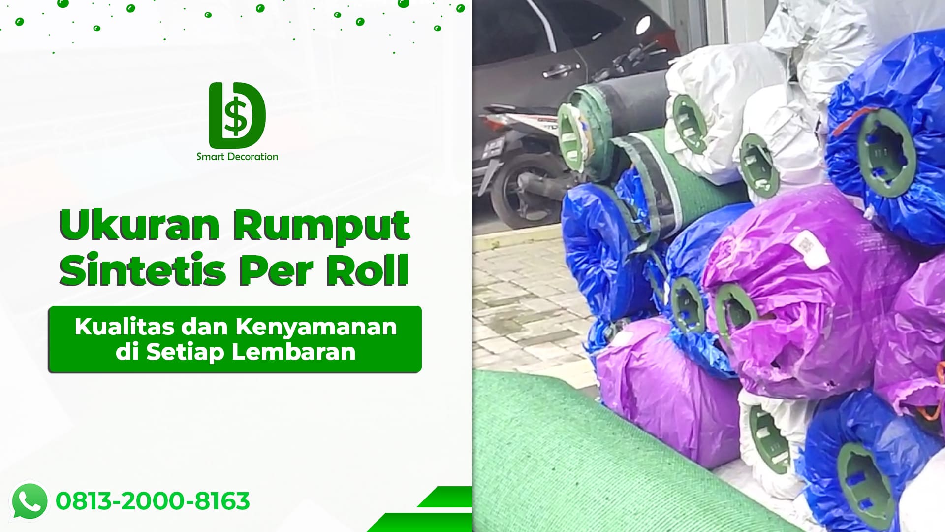 Ukuran Rumput Sintetis Per Roll: Kualitas dan Kenyamanan di Setiap Lembaran