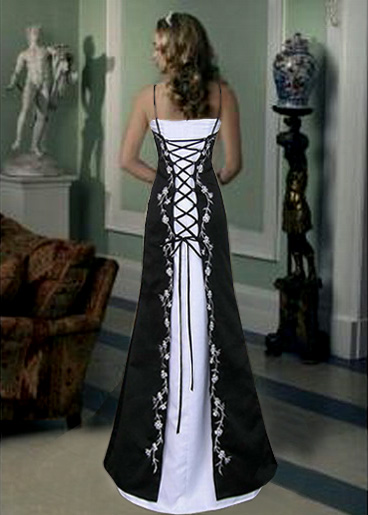 Wedding Dresses Design With Black Corset Posted by Unknown at 235 PM