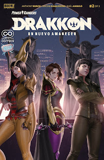 Se agrega el #02 de la miniserie regular de Power Rangers - Drakkon New Dawn gracias a la alianza Cómics 9R e Infinity Cómics