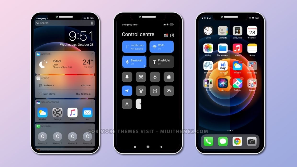 iOS 14.3.4 Stable v12 MIUI Theme