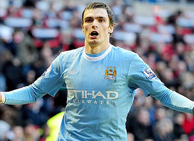 Adam Johnson Profile winger Manchester City Barclays Premier League