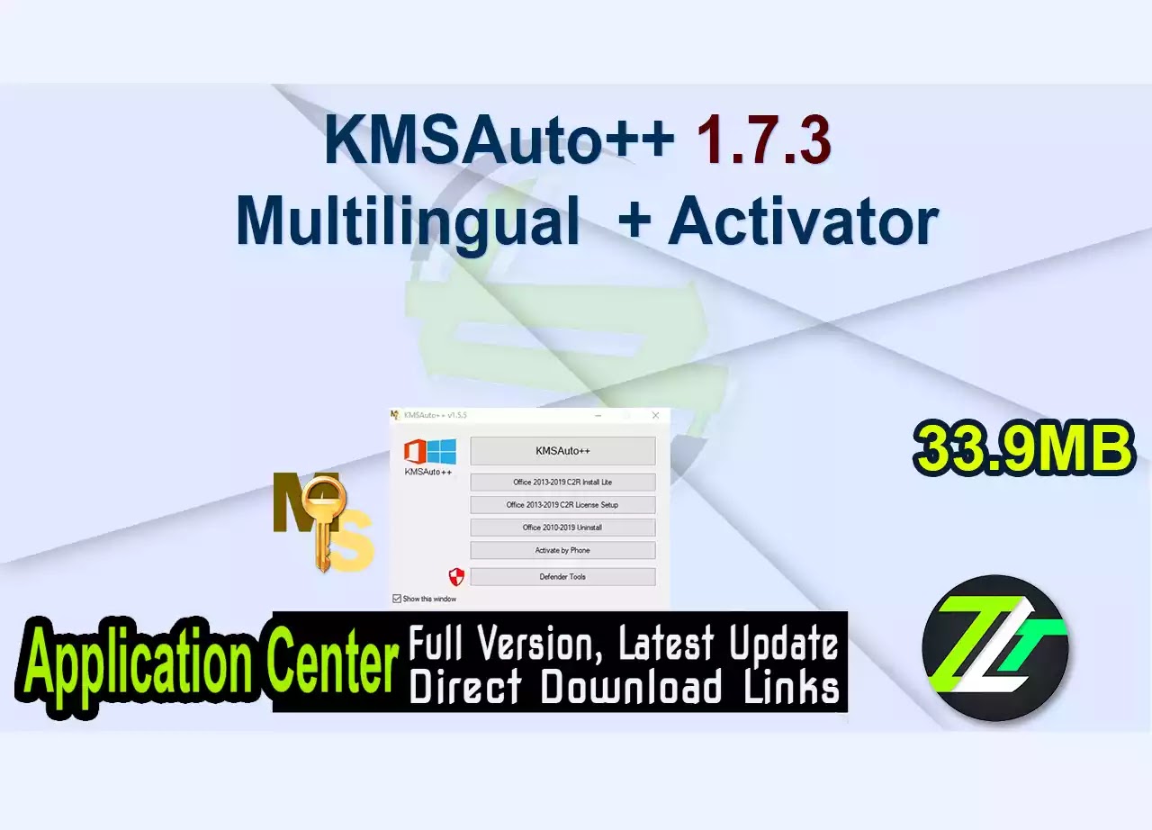 KMSAuto++ 1.7.3 Multilingual + Activator