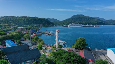 Kota Sabang, kota paling barat dan paling utara di Indonesia