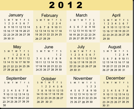 Calendar-2012