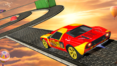 Mega Ramp impossible stunt car tracks 3d game