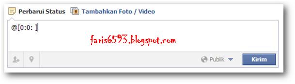 Update Cara Membuat Status Kosong di Facebook