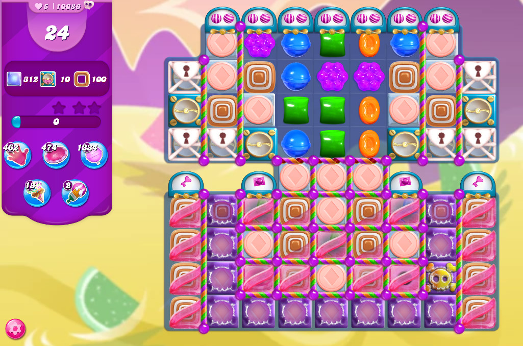 Candy Crush Saga level 10086