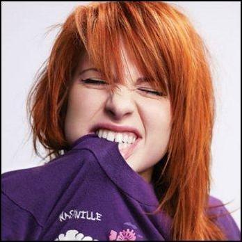 hayley williams hair 2010. orange hair hayley williams.