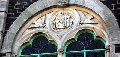 Symbol on Masonic Hall Cornwall