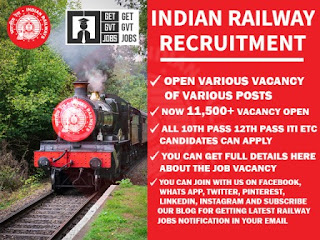 Railway Jobs Recruitment Vacancy