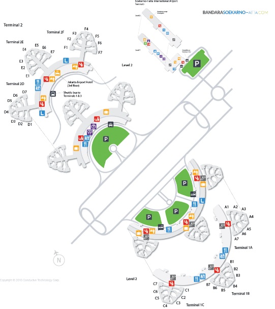 Daftar Terminal  Bandara Jakarta Soekarno Hatta Tiket Atas
