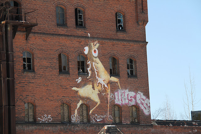 Street Art in Bärenquell Brauerei Berlin