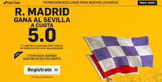 betfair Real Madrid gana Sevilla supercuota 5 Supercopa Europa 9 agosto