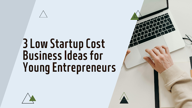 3 Low Startup Cost Business Ideas for Young Entrepreneurs
