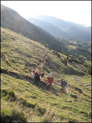 pujant la Portella -Ogassa