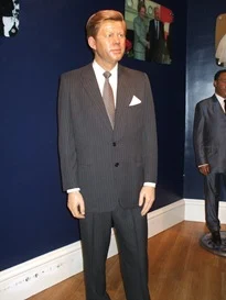 JFK model at Madame Tussauds