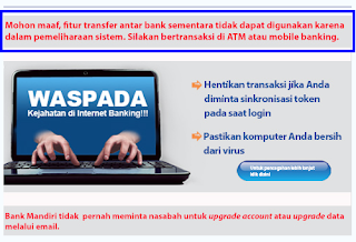 internet banking mandiri