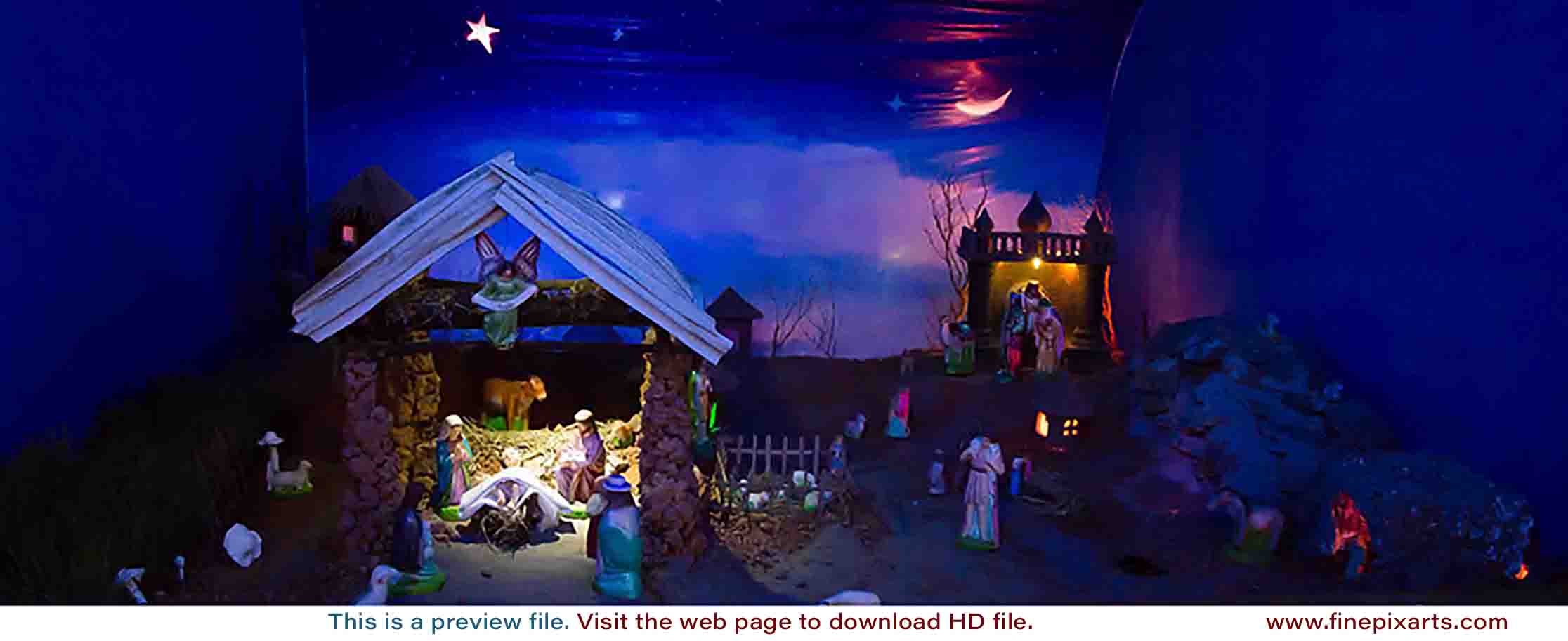 Christmas crib Pulkoodu St. George Forane Church Edappally 00005