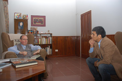 Jesús se reunió con el Obispo Virginio Bresanelli