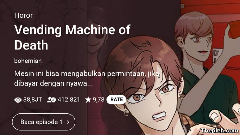 Vending Machine of Death Naver Webtoon