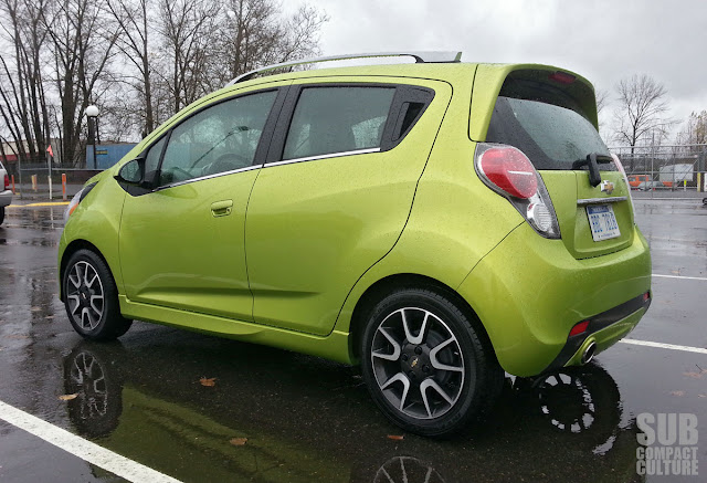 2013 Chevrolet Spark 2LT rear shot