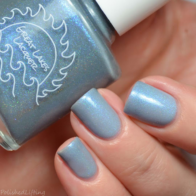 gray thermal nail polish