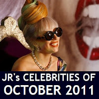 JR's 15 Celebrities of October 2011