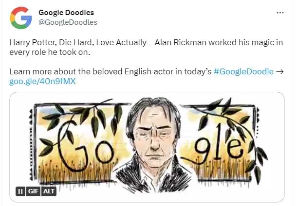 Google Doodle original link