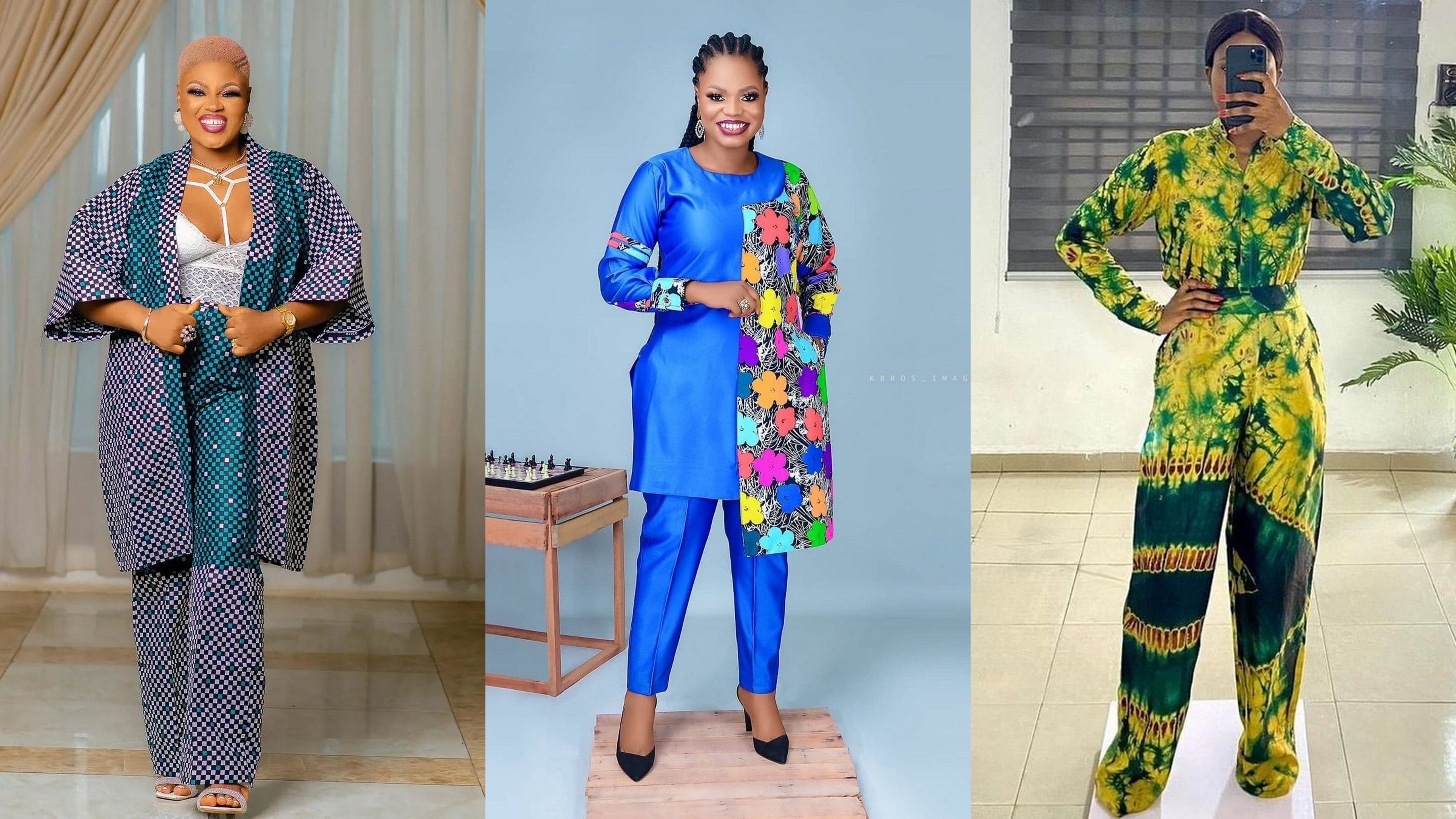 Beautiful Ankara Trousers and Shirt Style for Female  Dezango