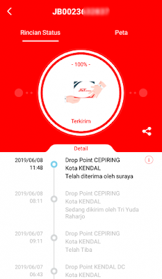 Cara Mudah Cek Resi J&T Express di Android dan iOS