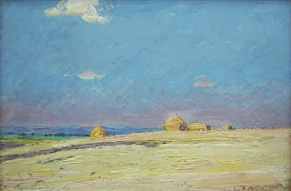 Василий Кричевский, Поля под Миргородом, 1938