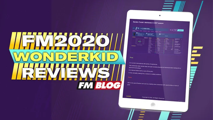 Football Manager 2020 Wonderkid Reviews eBook