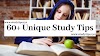 60+ unique study tips and hacks