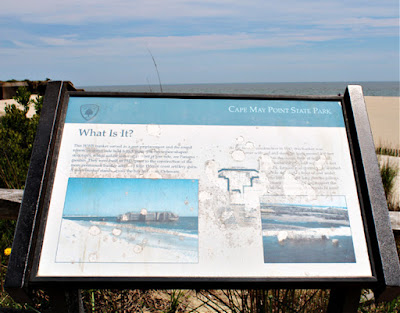 World War II Bunker on the Beach in Cape May