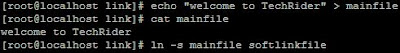Explain Soft Link and Hard Link in linux with practical example