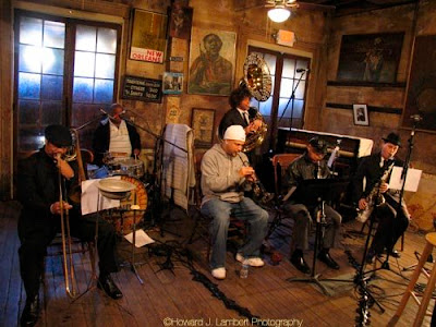 The Preservation Hall Jazz Band, a rotating group of some of the most