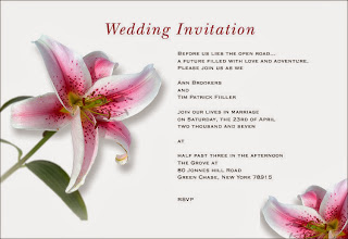 Online wedding invitations
