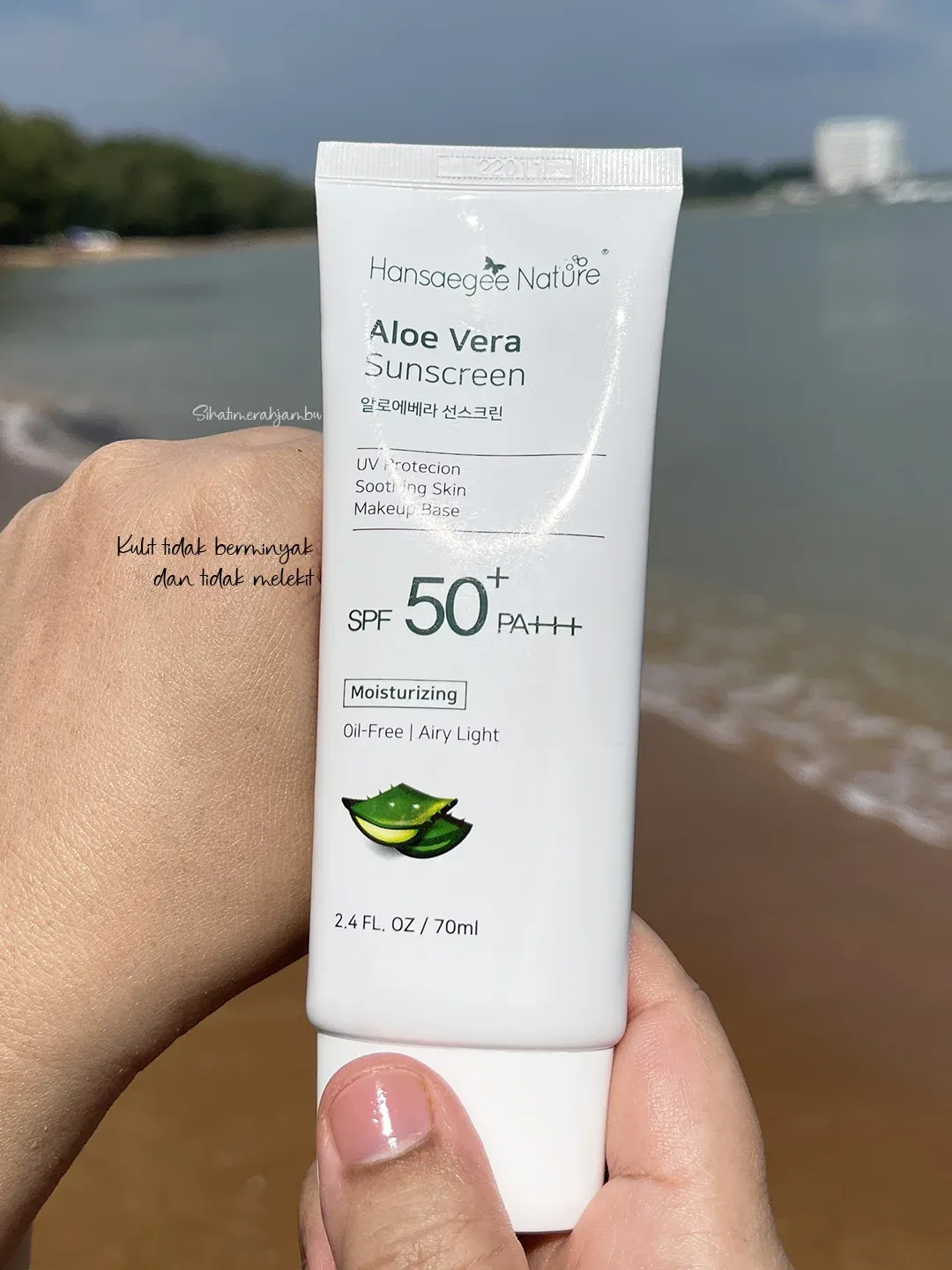 Hansaegee Nature Aloe Vera Sunscreen