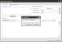 How to Add a Signature in Outlook 2007
