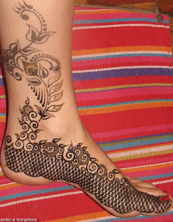 Henna Designs For Foot