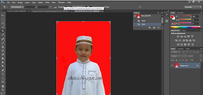 cara  mudah merubah warna background  foto dengan photoshop cs6 