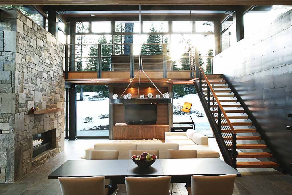 If It's Hip, It's Here: Marvelous Modern Mountain Home In Truckee ...
