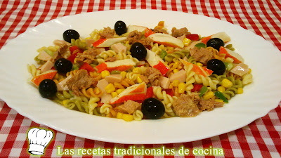 ensalada de pasta