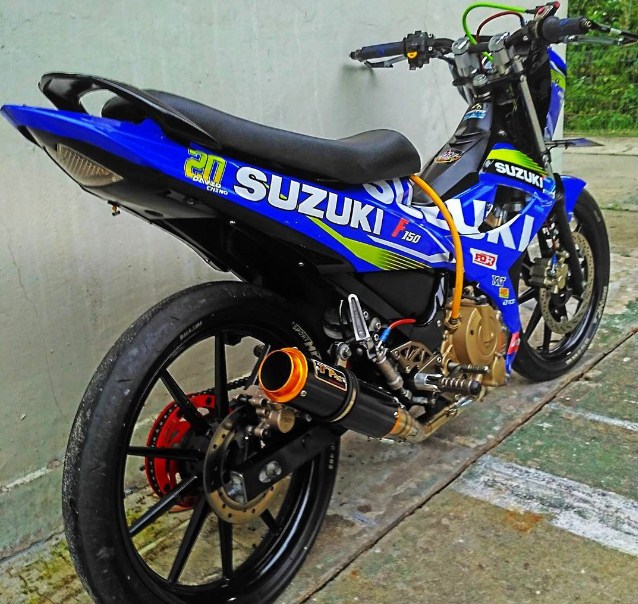 foto satria fu modif road race