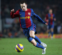 Foto Andres Iniesta Barcelona