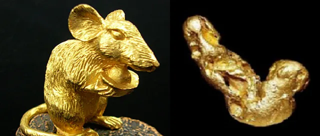 Golden mouse and golden haemoroid