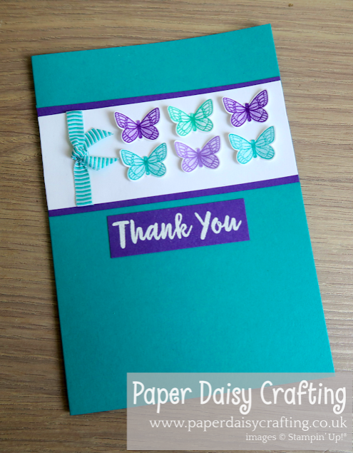 Nigezza Creates & Paper Daisy Crafting Stampin Up Demos Butterfly Gala